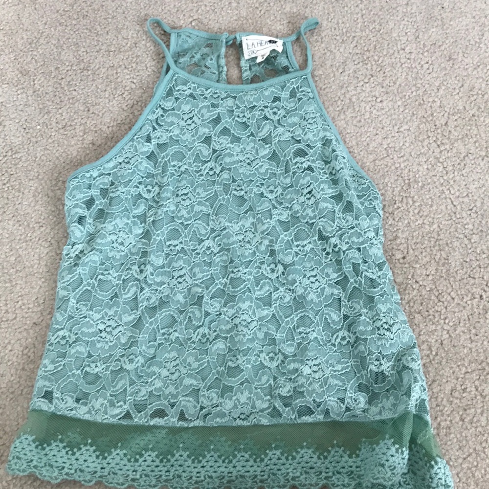 lace tank top